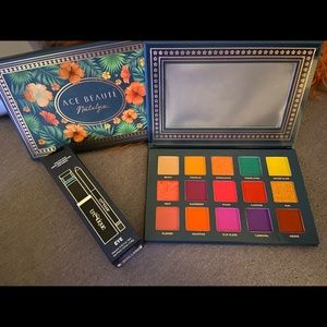 Ace beauty nostalgia shadow pallet & Trestique set